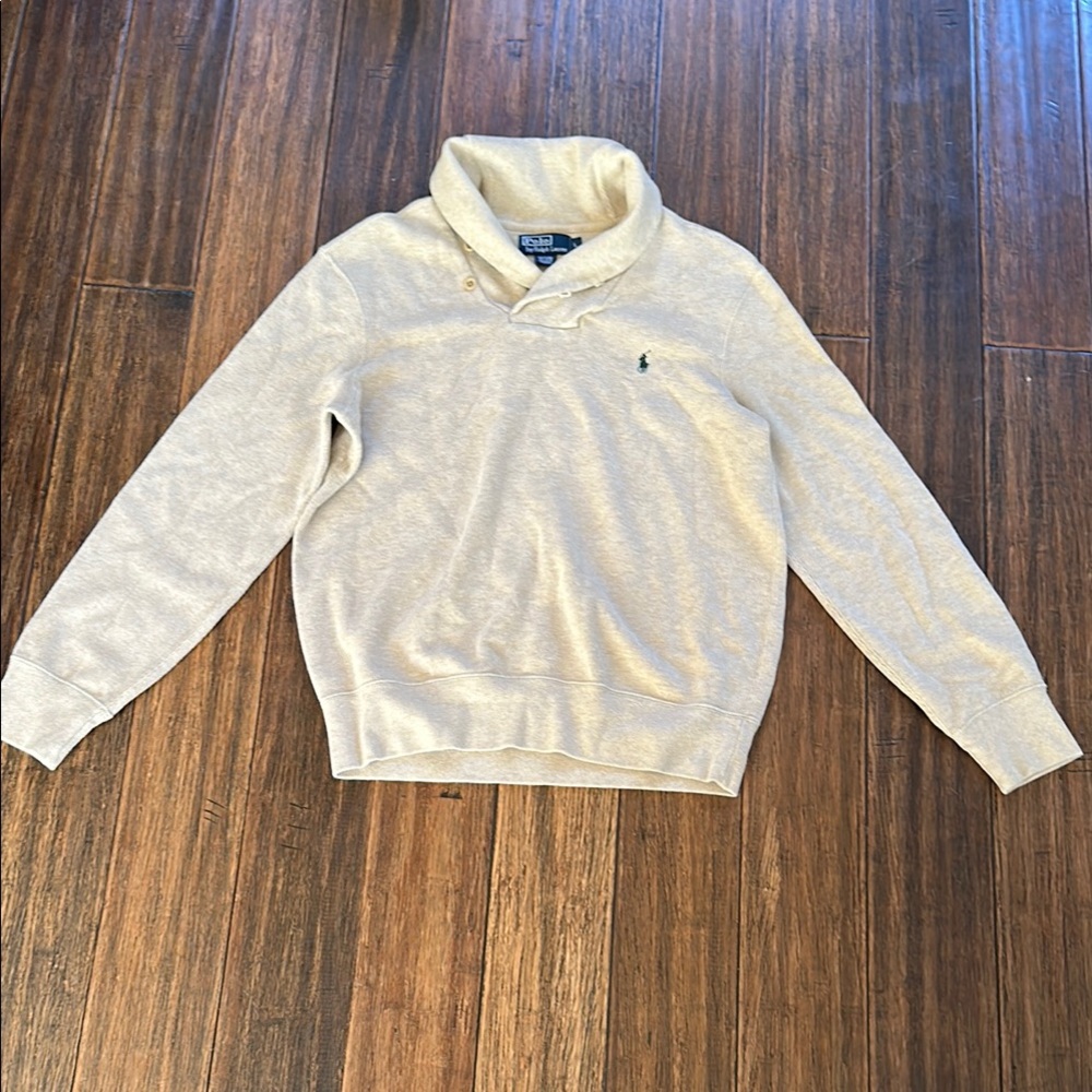 Polo by Ralph Lauren Men's Cream Sweater